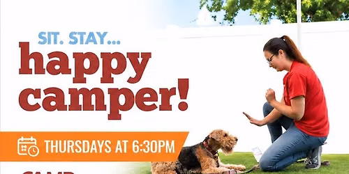 Puppy Training Group Class (Thursdays)