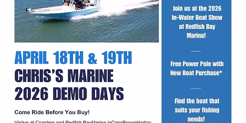 Chris's Marine Demo Days