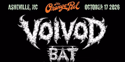 Foundation Skatepark Benefit Show with Voivod & Bat All Hell + shr3d + crust