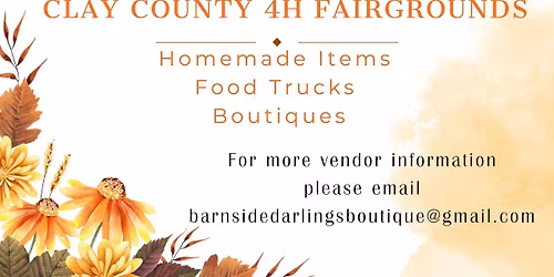Market At The Fairgrounds *Fall*