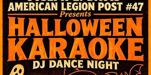 Halloween Karaoke- Costume Contest 