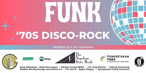 La F\u00eate Du Funk, '70s Disco-Rock Band - FREE & LIVE at Rebekah Park Amphitheater