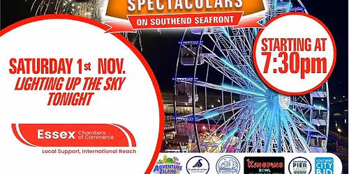 Free Southend Seafront Fireworks