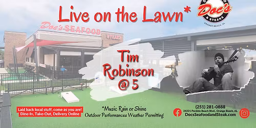 Live on the Lawn with Tim Robinson