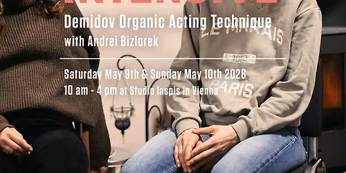 Demidov Acting Technique 2-Day Intensive May 9&10 2026