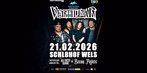 Vertilizar & Special Guests: All Faces Down & Bacon Piglets