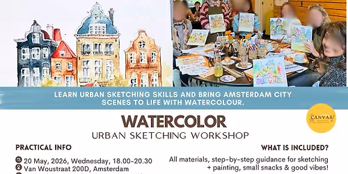 Urban Sketching Watercolour Workshop