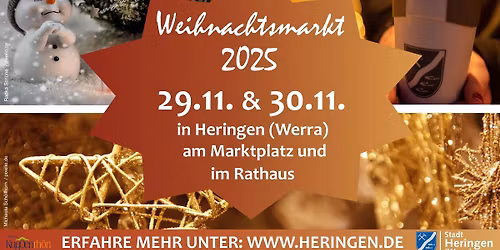 Weihnachtsmarkt 2025 in Heringen (Werra)