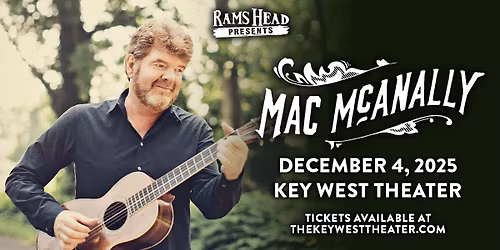 Mac McAnally at Key West Theater