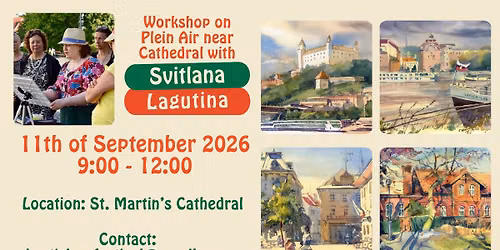 Watercolor Painting Workshop with Svitlana Lagutina