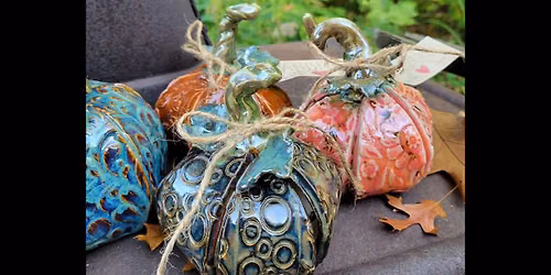 DIY Workshop - Clay Pottery Pumpkins