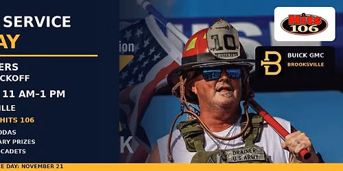 Salute to Service Saturday- Nov 14th
