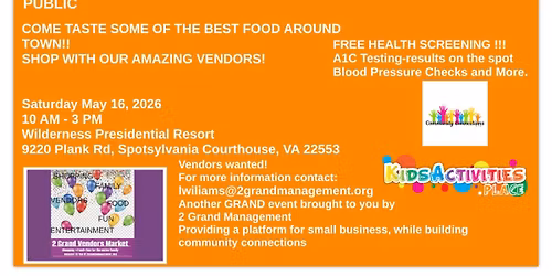 SPRING FOOD TRUCK & VENDOR EXTRAVAGANZA