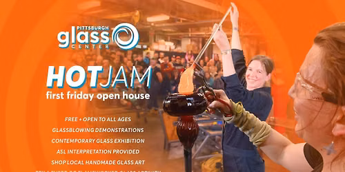 Hot Jam: Crows & Trinkets Edition \u2014 First Friday Open House at Pittsburgh Glass Center