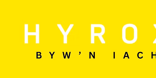 HANNER HYROX BYW'N IACH: Dwbl ac Unigol .  HALF HYROX BYW'N IACH: Double and Single!