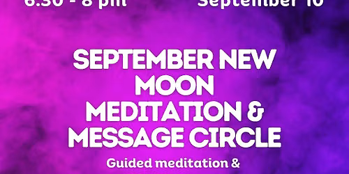 September New Moon Meditation & Messages