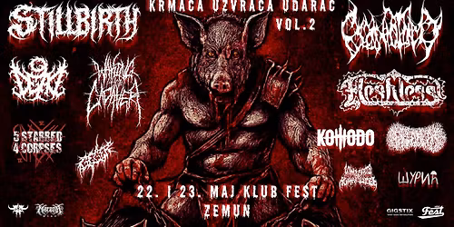 KRMA\u010cA UZVRA\u0106A UDARAC VOL.2 @KLUB FEST