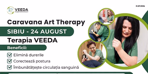 O zi dedicat\u0103 s\u0103n\u0103t\u0103\u021bii tale - Caravana Art Therapy revine \u00een Sibiu pe 24 august