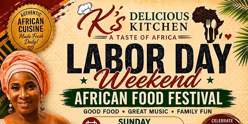 Labor Day Weekend African Food Festival