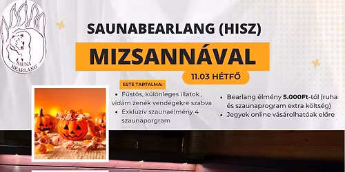 Hisz SaunaBearlang szauna est