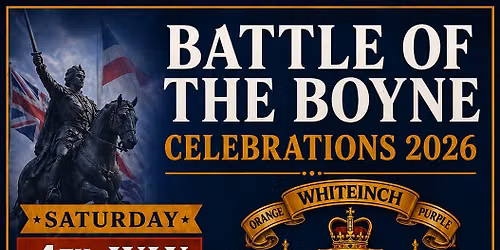 Whiteinch Boyne Celebrations 2026