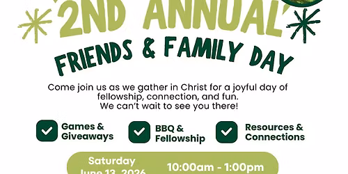 Friends & Family Fun Day!
