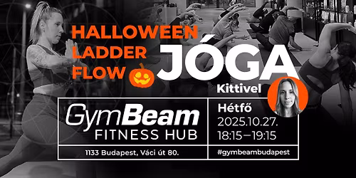 GymBeam HALLOWEEN LADDER FLOW j\u00f3ga Kittivel