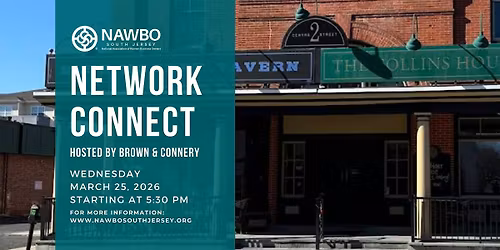 Network Connect Hosted by Silver Sponsor Brown & Connery