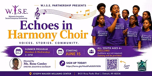 Echoes in Harmony Youth Choir-Summer Program
