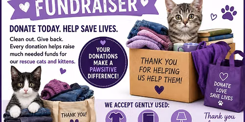 Value Village FUNDrive for Rescue! 