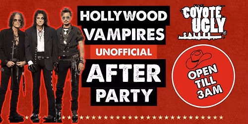 HOLLYWOOD VAMPIRES UNOFFICIAL AFTERPARTY