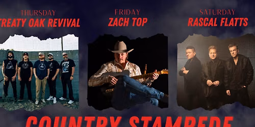 Country Stampede: Zach Top  Scotty McCreery & Diamond Rio - Friday