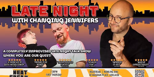 Changing Jennifers | IMPROV at NeatFreak