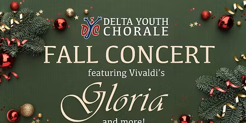 Delta Youth Chorale Fall 2025 Concert