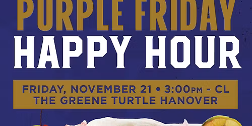 Purple Friday at The Greene Turtle