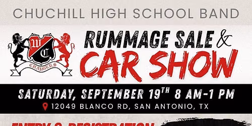 2026 Winston Churchill Band Car Show and Rummage Sale