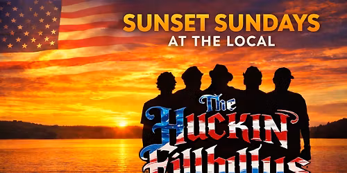 \ud83c\udf05 Sunset Sundays w\/ The Huckin Fillbillys \ud83c\uddfa\ud83c\uddf8\ud83c\udfb8