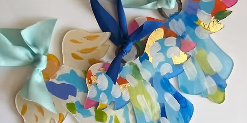 Painting Acrylic Angel Ornaments Class