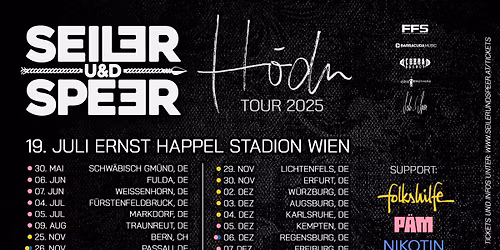 SOLD OUT! SEILER UND SPEER | Karlsruhe