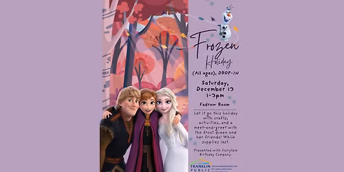 Frozen Holiday (All Ages) - DROP-IN