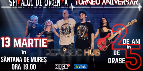 TURNEU ANIVERSAR 25 de ani in 25 de orase SPITALUL DE URGENTA