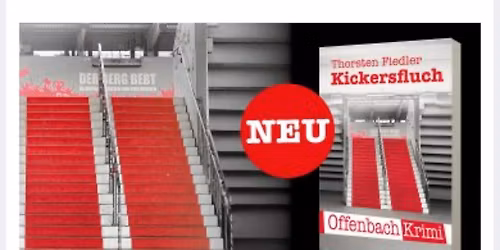 Lesung aus dem neuen Offenbach\/OFC-Krimi \u201eKickersfluch\u201c! Anmeldung auf der OFC Homepage