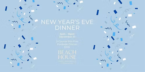 Dine and celebrate the New Year with a curated 3-course Prix Fixe Dinner