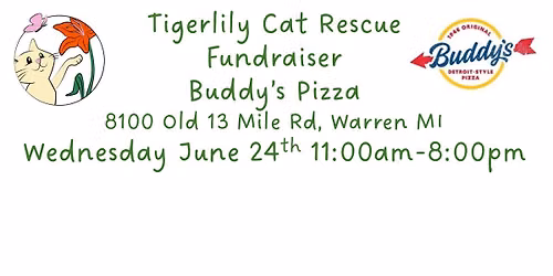 Tigerlily Fundraiser at Buddy's in Warren!