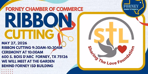Ribbon Cutting Sharing the Love Foundation