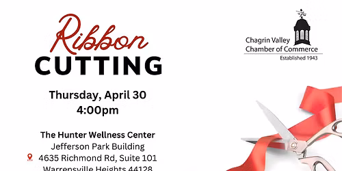 Ribbon Cutting - The Hunter Wellness Center