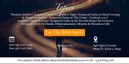 Bible Lectureship