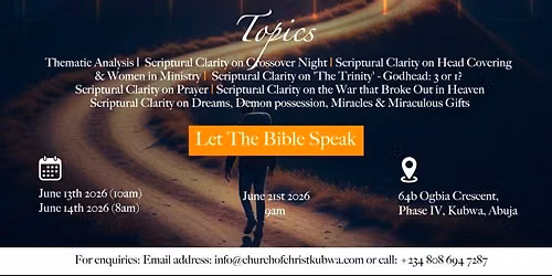 Bible Lectureship