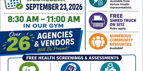 Health Fair at Wilkes Senior Resources