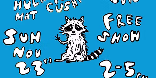 November Music Matinee at Tiny Raccoon Books